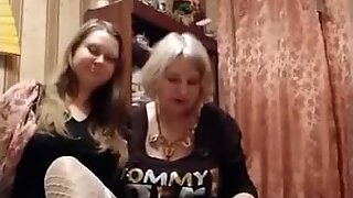 Real Mother and daughter prostitute team from Russia
