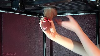 Slow & Sensual Milking Table Handjob