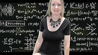 Naughty Teacher Breast Play JOI
