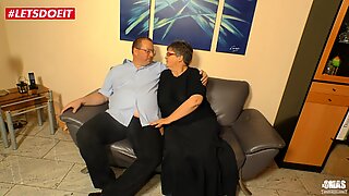 LETSDOEIT - Mature Granny Gets a Huge Cumload