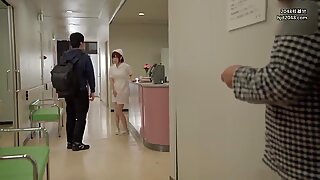 Cute nurse has to give amazing blowjobs for her patient p6